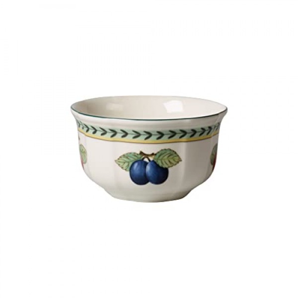 Villeroy & Boch French Garden Fleurence 4인치 그릇, 20온스, 프리미엄 도자기, 흰색/컬러