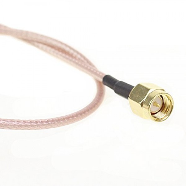 SMA Male - UHF PL259 암 커넥터 처리 Atenna 케이블 Baofeng Wouxun Kenwood Icom Yaesu CB 라디오 핸드헬드 워키 토키용 증폭기용 12인치 팩 3개