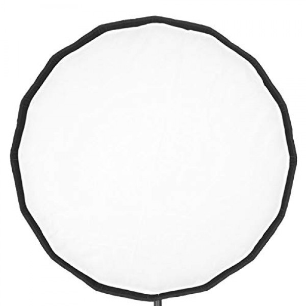 Godox AD-S65W 휴대용 우산 소프트박스 25.6인치/65cm Godox 마운트 AD400Pro AD300Pro 플래시 모노라이트 및 ML60 ML60Bi ML30 ML30Bi LED 비디오 조명(흰색 내부)과 호환 가능