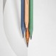 Caran d'Ache 0361.414 Les Crayons de la Maison 4 퍼퓸드 펜슬 HB, 실버