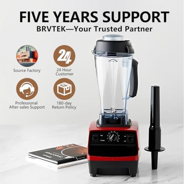 Vitamix 블렌더 투수 64온스(탬퍼 포함), vitamix 5200 교체 용기용, 5000 6300 7500 Pro200/500/750 vm0101/02/03/97 E310/320 교체, 클래식 C/상용/Explorian 시리즈, 5년 보증