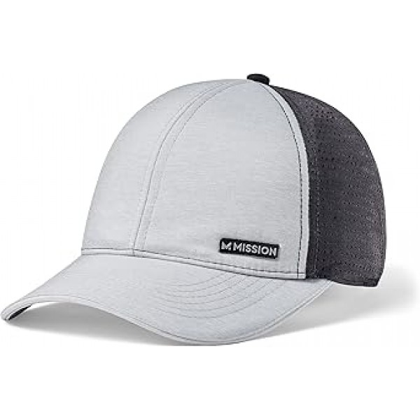 MISSION Apex 냉각 모자 - 남녀공용 야구 모자, 젖어도 시원함