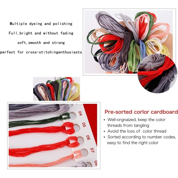 HKLIOPU 성인 크로스 스티치 키트 11 CT 인쇄 크로스 스티치 키트 양각 자수 키트 성인 벽 예술 홈 장식 16 