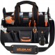 19포켓 도구 토트백, 도구 가방 정리함, 전기 기사 도구 가방, HVAC 도구 가방, 도구 캐디, 전기 기사용 도구 가방, 소켓 정리 도구 상자가 포함된 도구 토트 백, 전기 및 