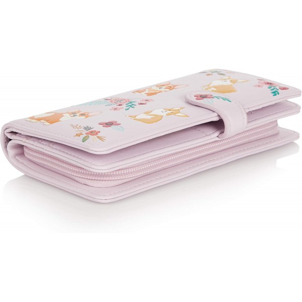 Shagwear ® 지갑 여성 지갑 여아 bifold multicolor 지갑 디자인: (Playful Kittens Pink/Playful Kittens Pink) Playful Kittens Pink Playful Kittens Pink