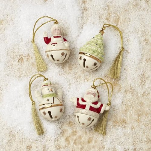 레녹스 894794 징글벨 장식, 4개 세트
