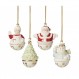 레녹스 894794 징글벨 장식, 4개 세트