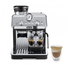 De'Longhi La Specialista Arte EC 9155.MB 에스프레소 포터필터 머신, 전문 우유 거품 노즐이 있는 에스프레소 머신, 바리스타 키트 포함, 스테인리스 스틸/블랙