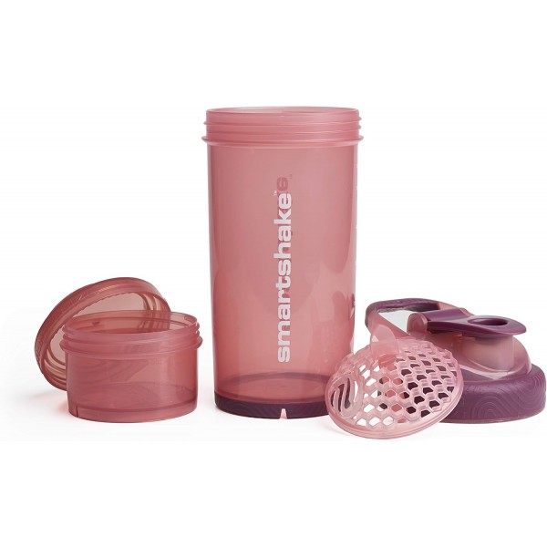 Smartshake Revive 병 셰이커 컵 mit 25oz Fassungsvermögen, Deep Rose, 750ml 708.7g(1팩) Deep Rose