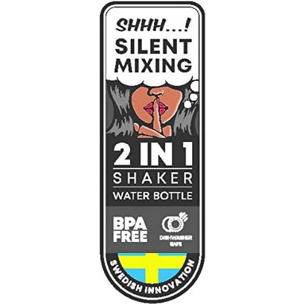 Smartshake Revive 병 셰이커 컵 mit 25oz Fassungsvermögen, Deep Rose, 750ml 708.7g(1팩) Deep Rose