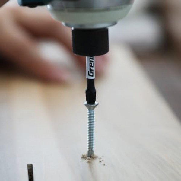 GrenPRO 스크루드라이빙 전원 비트 PH2-1IN+2IN+3.5IN+6IN 4개 자기 필립스 #2 인서트 비트 S2 강철 미끄럼 방지 긴 스크루드라이버 비트 세트 1/4인치 육각 섕크 임팩트 터프 나