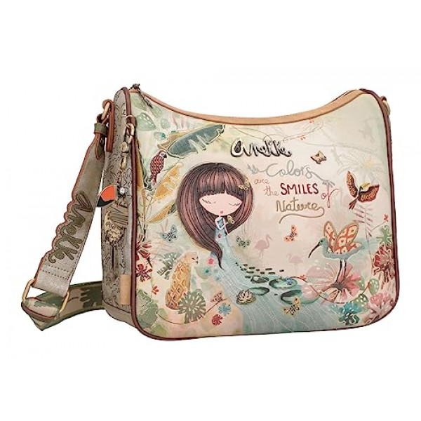 Anekke Bandolera 여성용 숄더백 36703-170 멀티 컬러 30 x 27 x 11 cm, 컬러풀