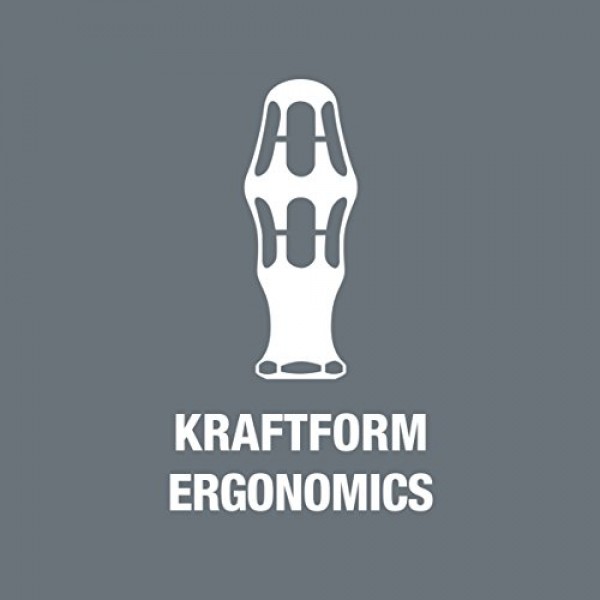 Wera 05032050001 Kraftform 스테인리스 3367 별 드라이버, TX 8 헤드, 2-3/8 블레이드 길이