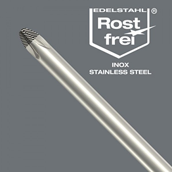 Wera 05032050001 Kraftform 스테인리스 3367 별 드라이버, TX 8 헤드, 2-3/8 블레이드 길이