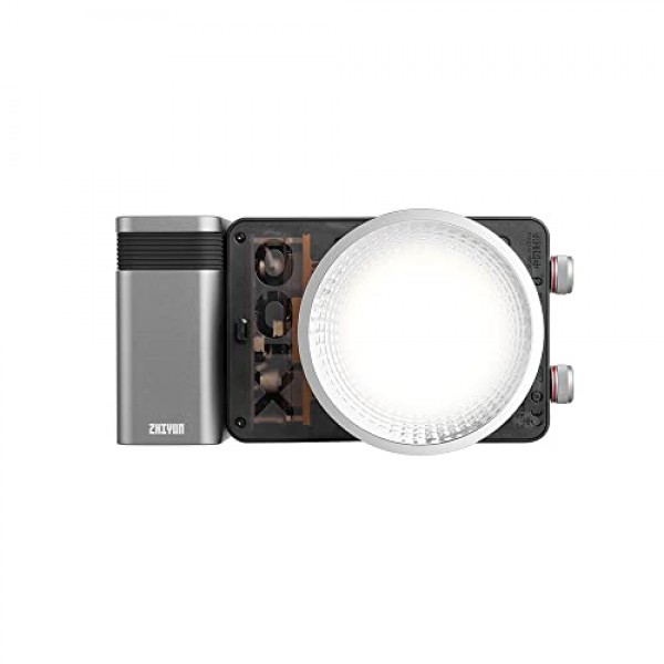 Zhiyun MOLUS X100 LED 비디오 조명, 블루투스 앱 밝기 제어 기능이 있는 휴대용 100W 2700K-6500K CRI 95+ TLCI 97+, PRO