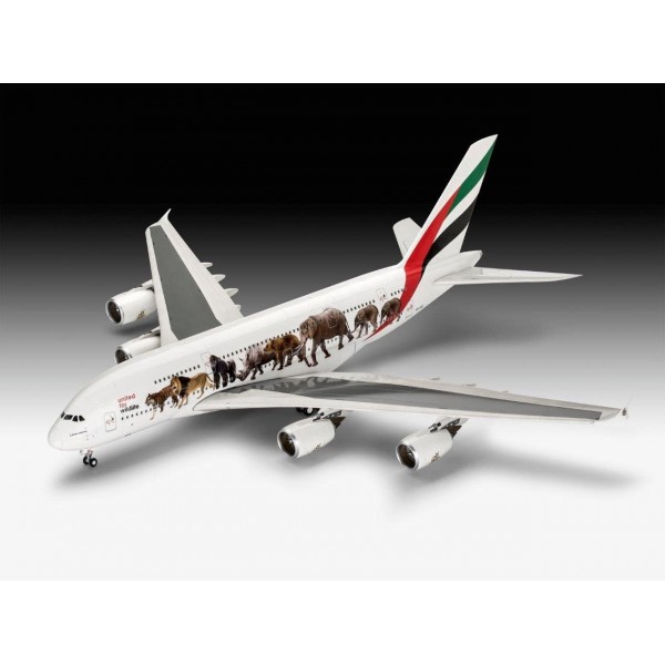 Revell 비행기 1144 03882 Airbus A380-800 에미레이트 항공, REV-03882