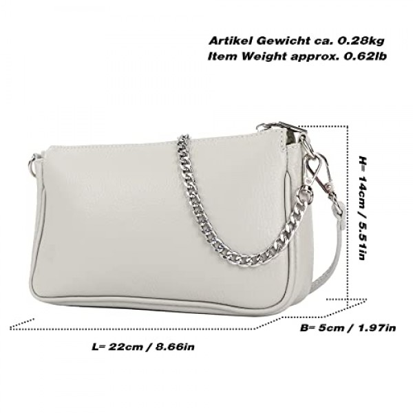 modamoda de - T237 - 이탈리아 가죽으로 제작된 스몰 숄더백