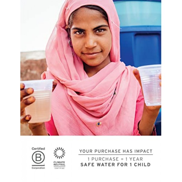 LifeStraw 홈 피처 BPA 프리 플라스틱 7컵 아쿠아