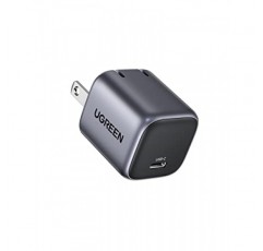 UGREEN 30W USB C 충전기, Nexode 접이식 GaN PPS 컴팩트 고속 벽 충전기 블록, iPhone 15 Pro Max/14/13, Galaxy S24 Ultra/S23(블랙)용 USB-C 전원 어댑터