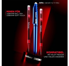 LIEBKAMP 리필 레드 0.7mm [12개입] Pilot Frixion, BIC Intensity, Eberhard Faber와 호환... | 지울 수 있는 | 지울 수 있는 수성펜