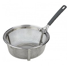 Le Creuset 5 1/2쿼트 스테인리스 스틸 튀김 바구니