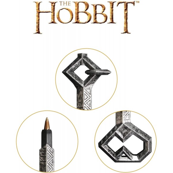 The Noble Collection The Lord of the Rings Pen and Bookmark Button by Thorin