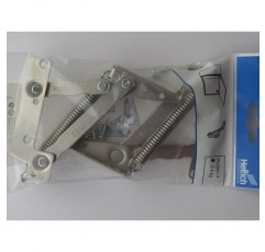 Hettich 플랩 피팅, Lift Junior 플랩 지지대, 75°, 400 x 600mm, 니켈 도금 강철, 1쌍, 62550, 89242