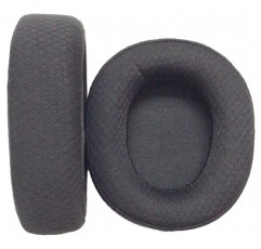 SteelSeries Arctis Nova Pro 무선 멀티 시스템 게임용 헤드셋, Nova Pro 무선용 블랙 클립 수리 통기성 천 이어컵 및 메모리 폼 천 이어패드용 Yaowanguan Nova Pro 무선 이어 패드 쿠