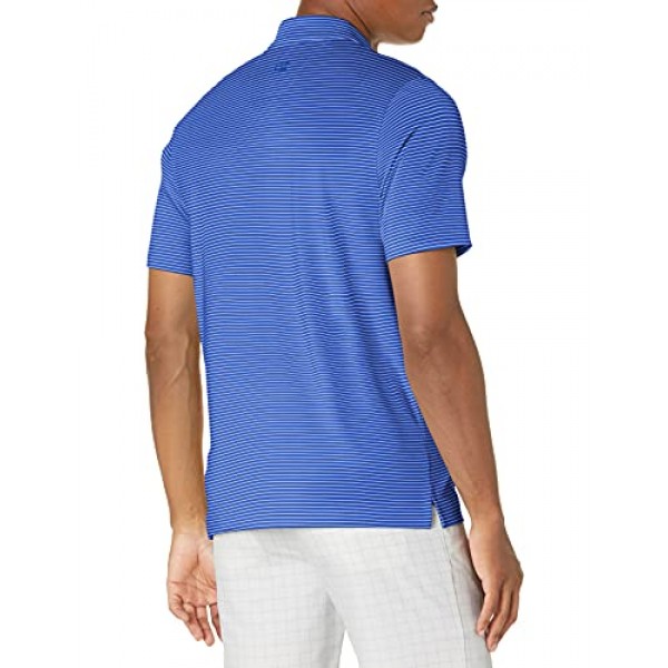 커터 앤 벅 남성 모이스처 위킹 UPF Drytec Forge 펜슬 스트라이프 폴로 셔츠