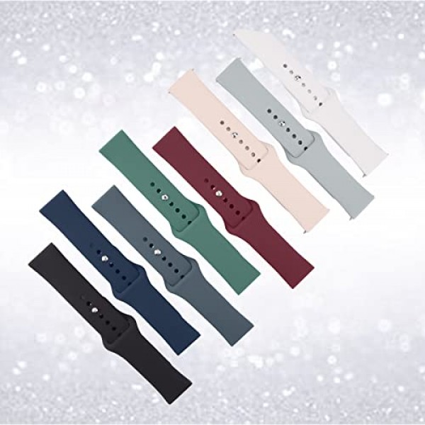 Coros PACE 2/ APEX 42mm/ APEX 2, 20mm 남성용 여성용 Amzpas 실리콘 밴드 퀵 릴리스 교체 용 손목 밴드 스포츠 스트랩