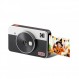 Kodak Mini Shot 2 레트로 휴대용 즉석 카메라 및 포토 프린터, iOS 및 Android, Bluetooth, 4Pass 기술(54 x 86mm) - 흰색 - 8매.