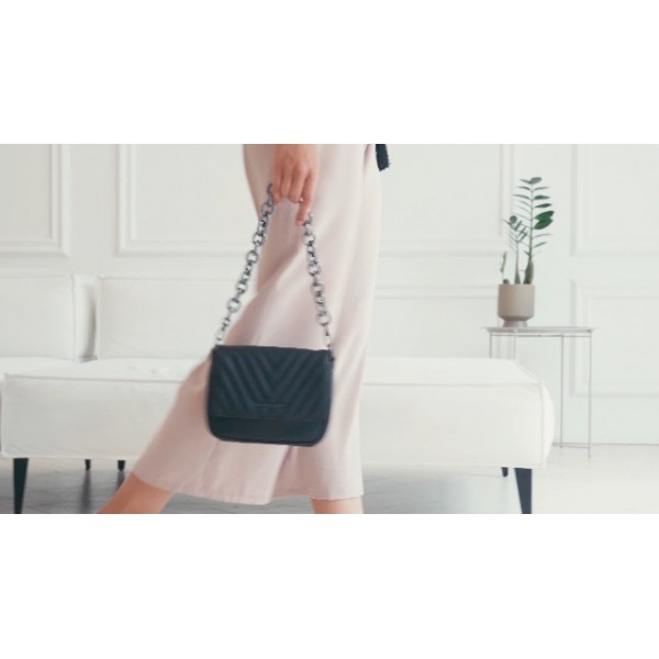 Bugatti Sira 여성용 럭셔리 숄더백(체인 포함)