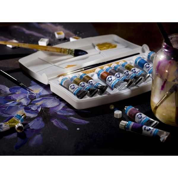 Royal Talens Van Gogh Pocket Aquarell Farbe Set-Metallic & Interferenzfarben