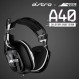 ASTRO Gaming A40 TR CALL OF DUTY 리그 에디션 유선 게이밍 헤드셋 4세대 ASTRO 오디오 V2 Dolby ATMOS 3.5mm 잭 교환 가능 마이크 Xbox X|S|One PS5 PS4 PC - 블랙/화이트