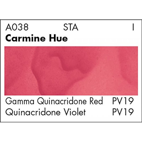 Grumbacher Academy 수채화 물감, 7.5ml/0.25온스, 카민 색조(A038)