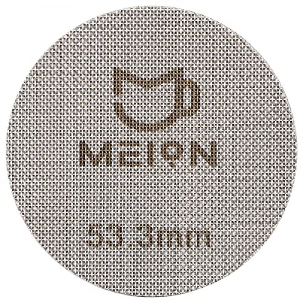 에스프레소 퍽 스크린 53.3mm 에스프레소 포터 필터 필터 바구니 용 재사용 가능한 커피 필터 54mm, 1.7mm 두께 150μm, 316 스테인레스 스틸 에스프레소 필터 스크린 (53.3MM)