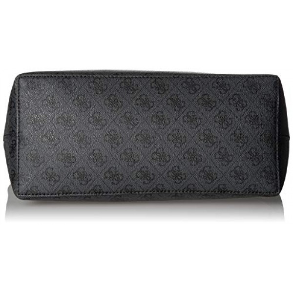 게스 여성용 Vikky 핸드백, One Size Black (Coal/Coa)