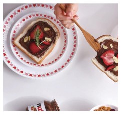 PYREX CP-1870 젖빛 유리 샐러드 접시 7.5 