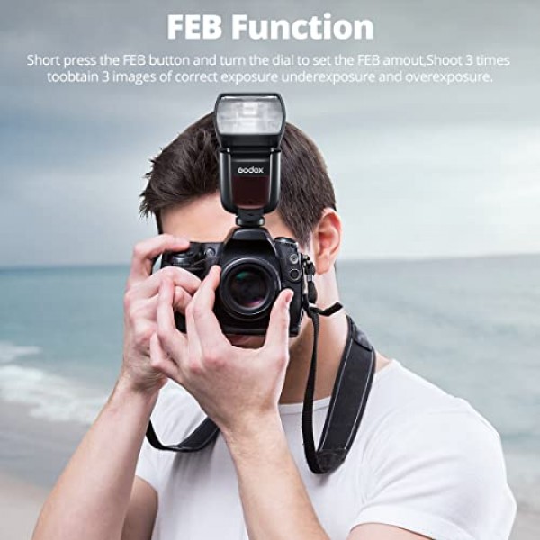 Godox TT685II-N I-TTL Speedlite 고속 동기화 Speedlite 플래시, D800 D700 D7100 D7000 D5200 D5000 D8100 용 Nikon과 호환되는 2.4G 무선 X 시스템