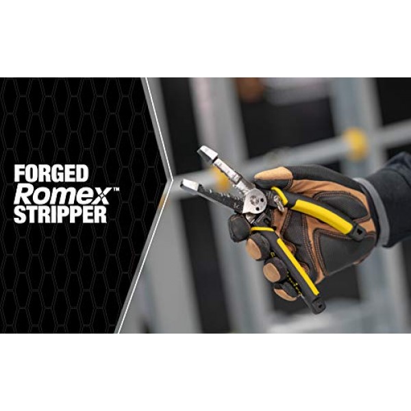 Southwire - 65028240 도구 및 장비 SNM1214HD 고강도 단조 Romex 스트리퍼; 다기능; 12/2 및 14/2 Romex 스트리핑에 이상적