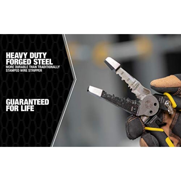 Southwire - 65028240 도구 및 장비 SNM1214HD 고강도 단조 Romex 스트리퍼; 다기능; 12/2 및 14/2 Romex 스트리핑에 이상적