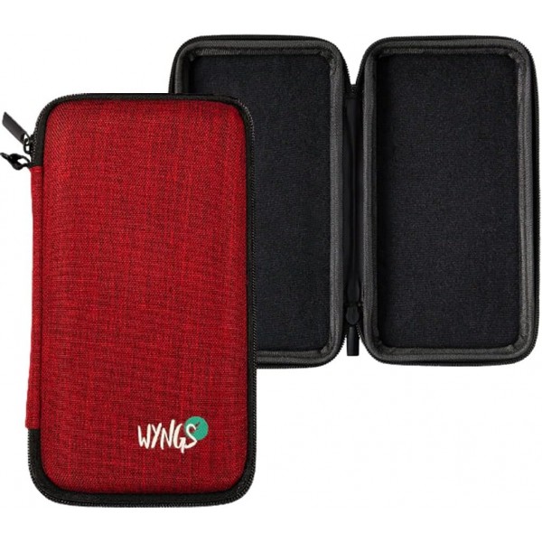 표준: Casio FX 991 DE X Scientific ClassWiz 계산기 + WYNGS 보호 케이스 빨간색 + CALCUSO 확장 보증 빨간색 Casio FX 991 DE X