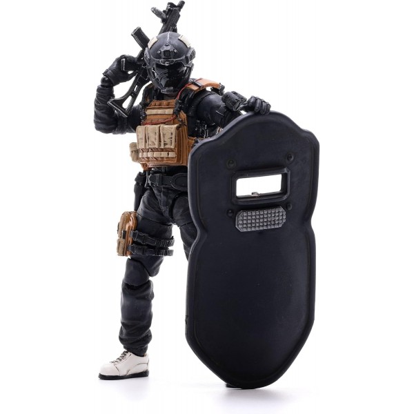 MERCHANDISING LICENSE Dark Source Trading - Joy Toy Peoples Armed Police (Mercenary K) 1/18 Figure (Net)