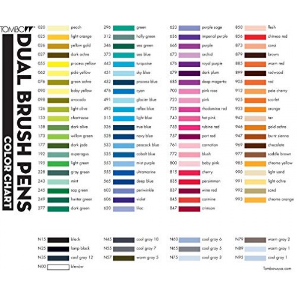 AMERICAN TOMBOW INC. 56511 TOMBOW 듀얼 브러시 MR 제이드 그린