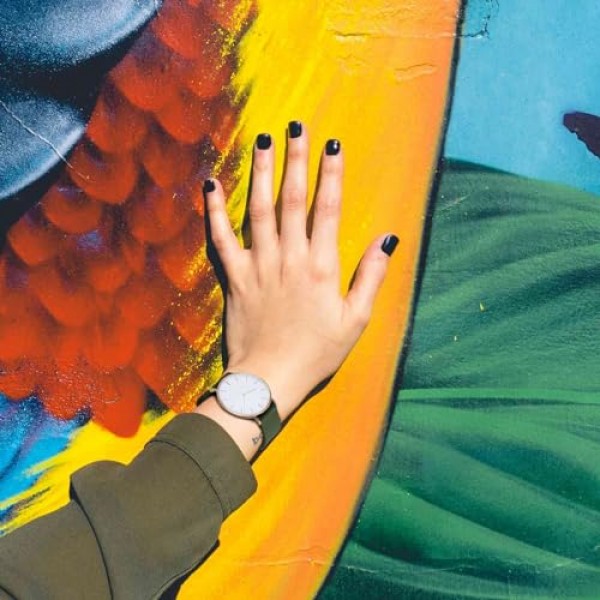 WOCCI 실리콘 고무 시계 밴드, 스테인레스 스틸 버클, 퀵 릴리스, 선택할 수 있는 13가지 색상, 14mm 16mm 18mm 19mm 20mm 21mm 22mm 24mm