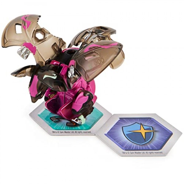 Bakugan Evolutions, Griswing, Platinum Series True Metal Bakugan, 2 BakuCores 및 캐릭터 카드, 남아용 어린이 장난감, 6세 이상