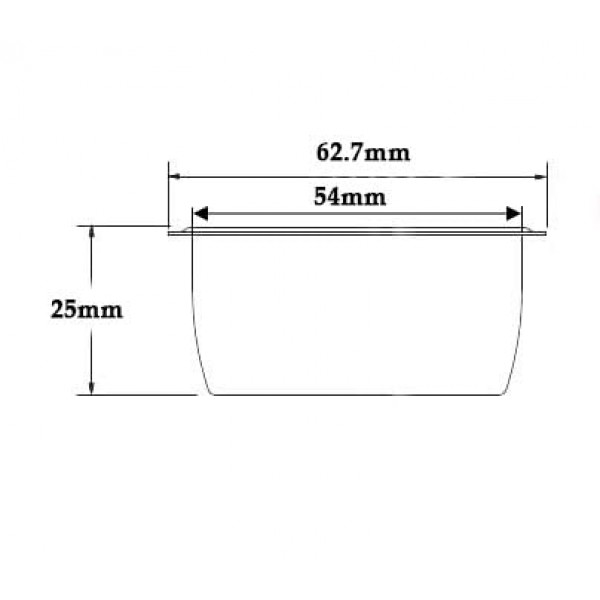 54mm portafilter 바구니 커피 필터, Breville 54mm portafilter (2Pcs)와 호환되는 18g Bottomless Portafilter 필터 바구니