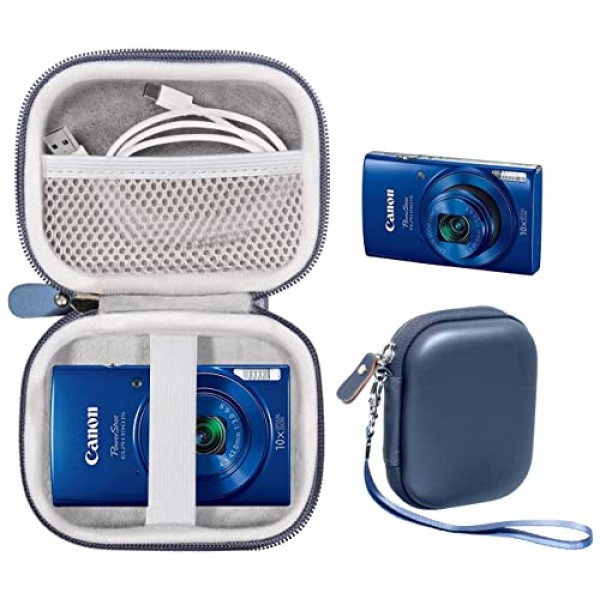 Sony W800/S, DSCW830용 디지털 카메라 케이스; 캐논 파워샷 ELPH180, ELPH 190, 350 HS, 310 360; Kodak PIXPRO 친화적 줌 FZ43, FZ53-BL; Nikon COOLPIX L32 미드나잇 블루 WG0