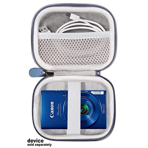 Sony W800/S, DSCW830용 디지털 카메라 케이스; 캐논 파워샷 ELPH180, ELPH 190, 350 HS, 310 360; Kodak PIXPRO 친화적 줌 FZ43, FZ53-BL; Nikon COOLPIX L32 미드나잇 블루 WG0