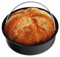 XL/XXL/XXXL 핫 에어 프라이어 빵 굽기 바구니용 Balter 베이킹 팬, 논스틱 ​​코팅 처리된 식기세척기 사용 가능, 검은색